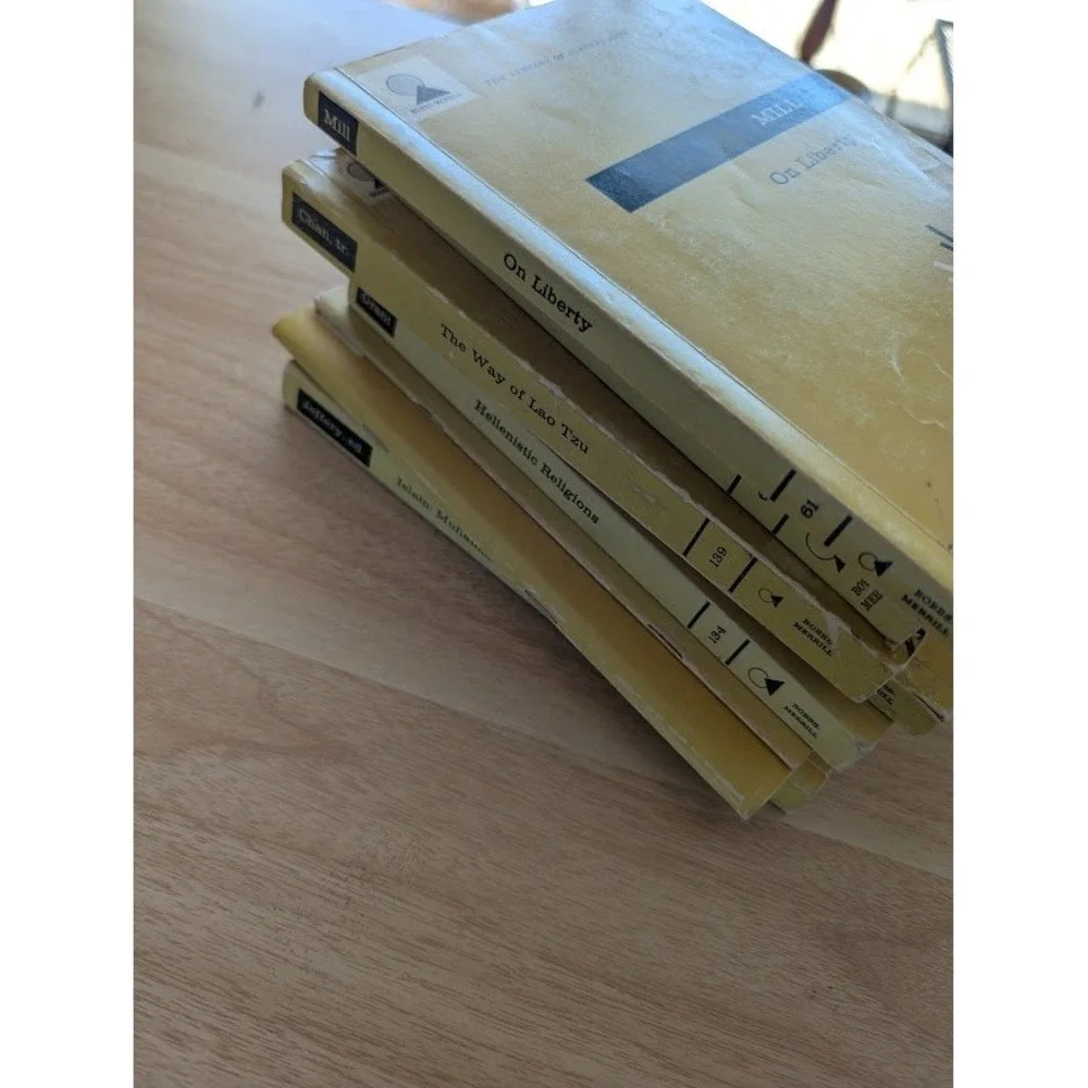 Library‎ of Liberal Arts Books Mill Hobbes Dostoevski Hamilton Hesiod Grant Chan